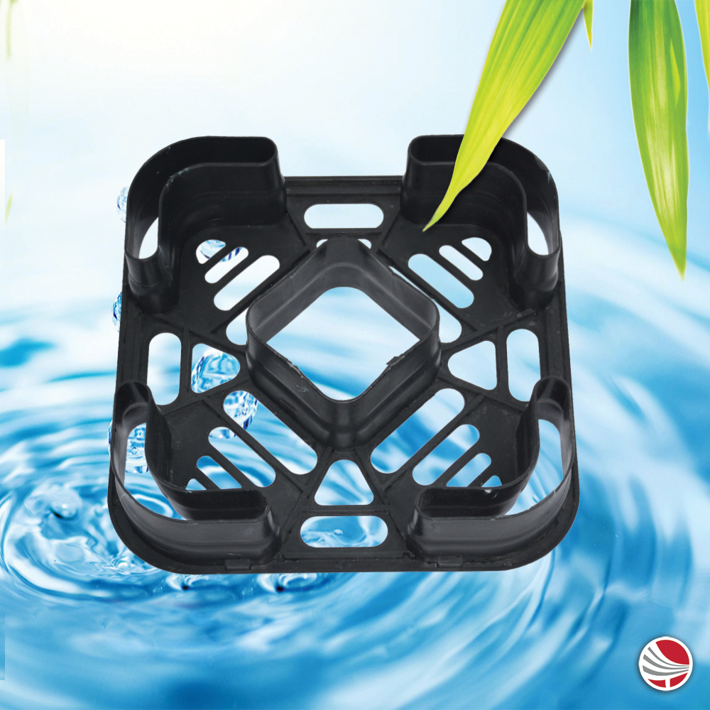 Support De Citerne D'eau De Pluie HarcoStar - Compatible Citernes 114L, 168L, 227L - En Plastique Recyclé Noir Ou Vert - 3